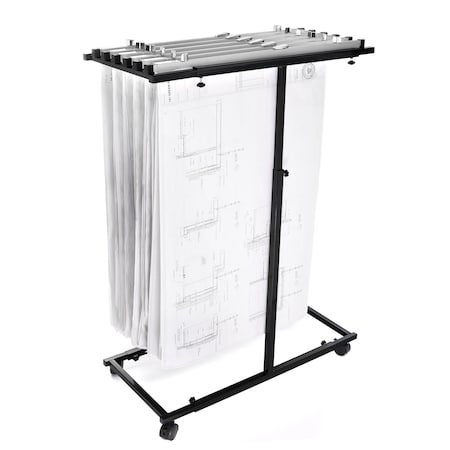 Adiroffice Black, Steel, 32 in W, 48 in L, 28 in D ADI614-BLK-MK